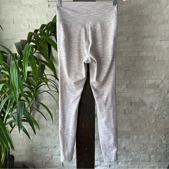 OUTDOOR VOICES Pastel Heathered Purple Pink High Rise Leggings Size Small - Picture 5 of 7